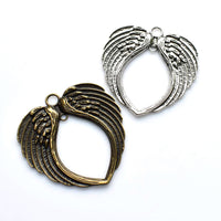 2PCS Big Love Wing Charms,2 Colors Available-RS215