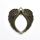 2PCS Big Love Wing Charms,2 Colors Available-RS215