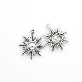 10PCS Sun Charms,3 Colors Available-RS497