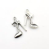 15PCS High Heels Charms,3 Colors Available-RS192