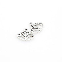 30PCS Lotus Charms,2 Colors Available-RS948