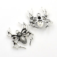 6PCS Big Spider Charms,2 Colors Available-RS880