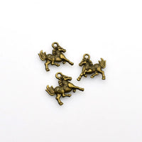 20PCS Horse Charms,Antique Bronze Tone-RS387