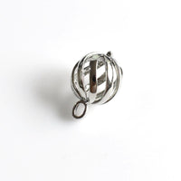 1PCS Watermelon Cage Pendants,Antique Silver Tone-TS034