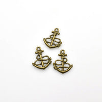 20PCS Anchor Charms,2 Colors Available-RS468