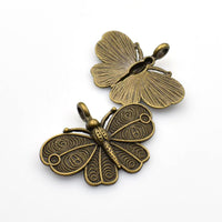 8PCS Big Butterfly Charms,2 Colors Available-RS1070