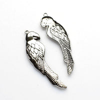 8PCS Parrot Charms,2 Colors Available-RS354