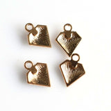 10PCS Enamel Diamond Charms 2 Colors Available-RS1076