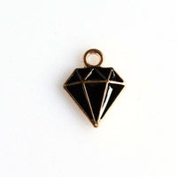 10PCS Enamel Diamond Charms 2 Colors Available-RS1076