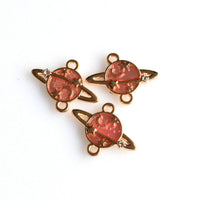 10PCS Enamel Star Charms 2 Colors Available-RS1122