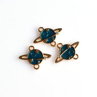 10PCS Enamel Star Charms 2 Colors Available-RS1122