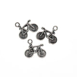 20PCS Bicycle Charms,Antique Silver Tone-RS640