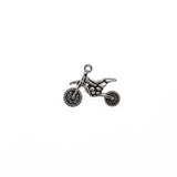 20PCS Motorcycle Charms,Antique Silver Tone-RS676