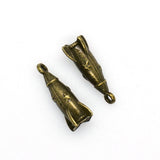 10PCS Rocket Charms,3D Pendants,2 Colors Available-RS955