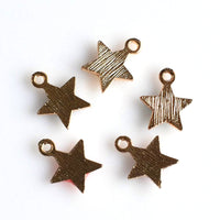 10PCS Enamel Star Charms 5 Colors Available-RS963