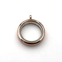 1PCS Round Floating locket Pendant,4 Colors Availabe-TS006