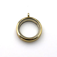 1PCS Round Floating locket Pendant,4 Colors Availabe-TS006