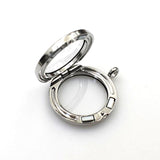 1PCS Round Floating locket Pendant,4 Colors Availabe-TS006