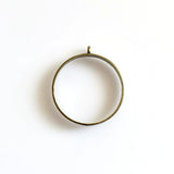 5PCS Simple Round Metal Frame 3 Colors Available-TS155