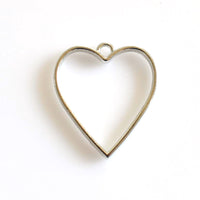 5PCS Heart Metal Frame 3 Colors Available-TS215