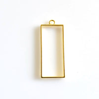 5PCS Strip Rectangular Metal Frame 4 Colors Available-TS225