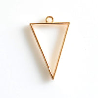 5PCS Triangle Metal Frame 5 Colors Available-TS235