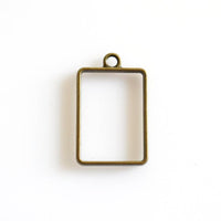 5PCS Rectangular Metal Frame 4 Colors Available-TS262