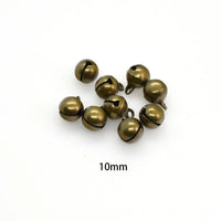 40PCS Round Bell Charms 6mm To 12mm,4 Colors Available-RS205