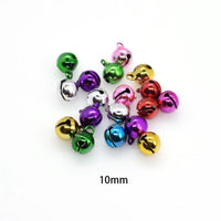 40PCS Round Bell Charms 6mm To 12mm,4 Colors Available-RS205