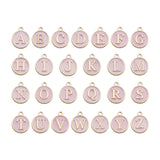 A set of letters,Double Sided Enamel Charms,8 Colors Available-RS1213