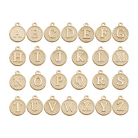 A set of letters,Double Sided Enamel Charms,8 Colors Available-RS1213