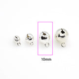 40PCS Round Bell Charms 6mm To 12mm,4 Colors Available-RS205