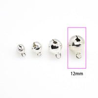 40PCS Round Bell Charms 6mm To 12mm,4 Colors Available-RS205