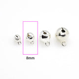 40PCS Round Bell Charms 6mm To 12mm,4 Colors Available-RS205